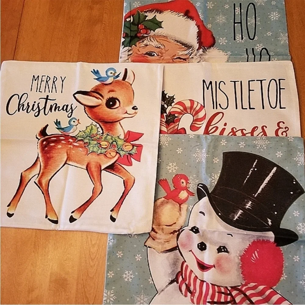 🎄CHRISTMAS PILLOW CASES 🎄